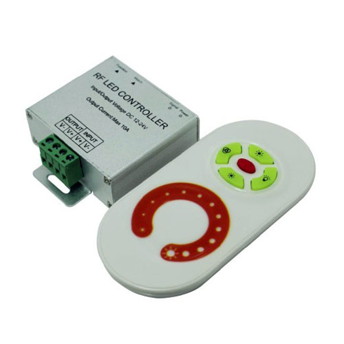 DC12/24V Max 5Ax2CH, Universal LED Wireless RF Remote Controller For Single Color, Color Temperature Led Strips or Modules